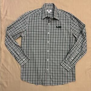 Cutter & Buck University of Alabama Birmingham Plaid Men's Shirt Size Small